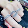 14K Белое Золото Цвет Бижутерия Богема Кольцо на Палец Anillos De Bizuteria Свадебное Мероприятие Вечеринка Мероприятие Женщины Свадебное Мероприятие Цвет