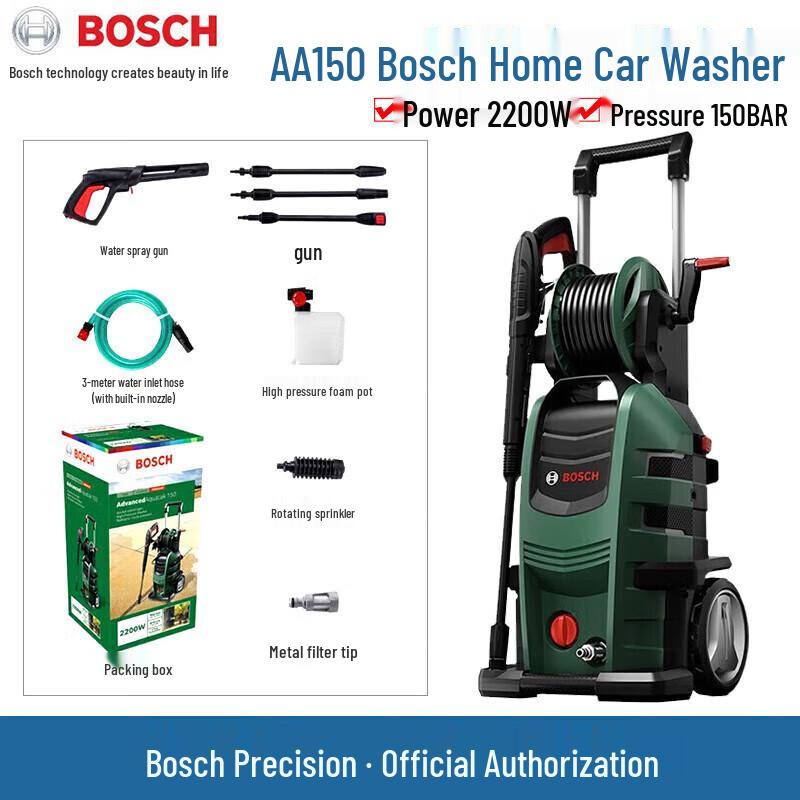 Bosch Автомойка высокого давления, вилка CN (адаптер в комплекте)