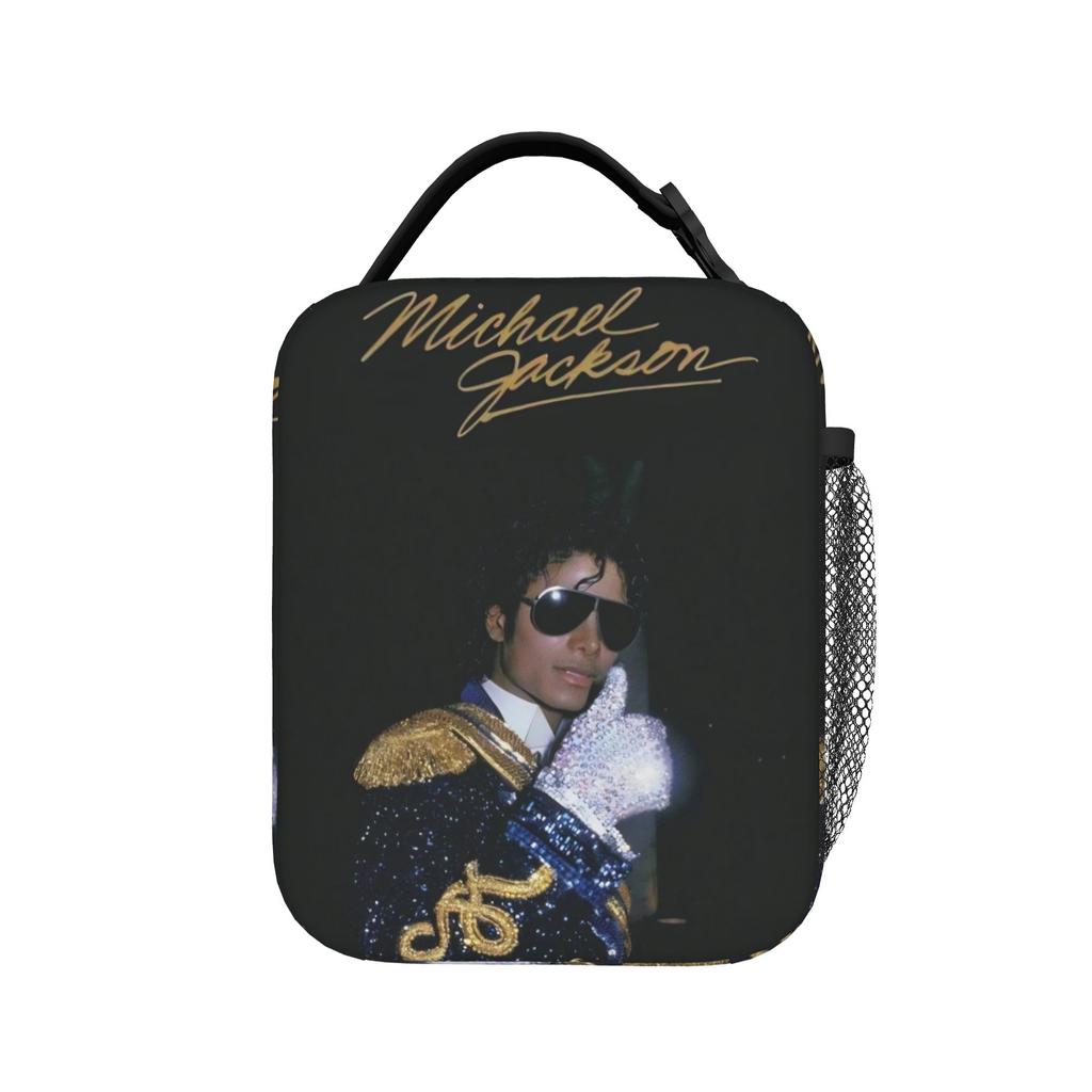 Певец Майкл Джексон MJ 2026 Аксессуары Изолированная сумка-ланч для школы Контейнер для еды Термосумка с защитой от протечек Ланч-боксы