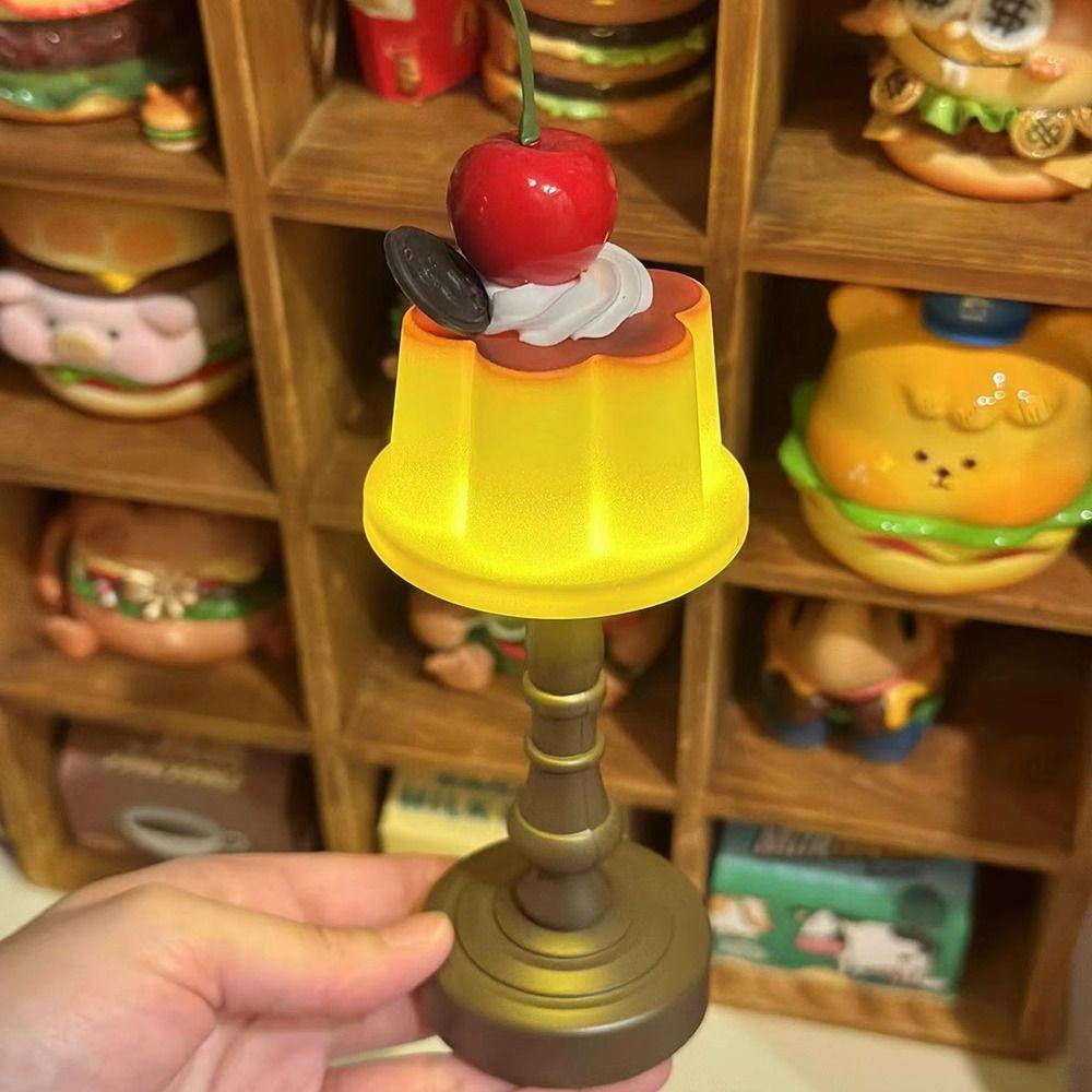 Mini LED Night Lamp Pudding Desk Lamp New Night Light  Bedroom