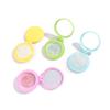 Portable Round Air Cushion Massage Hair Comb with Travel Mirror
