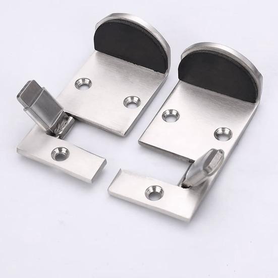 Дверной стопор из нержавеющей стали, настенный протектор, прочный металлический клей, не требующий сверления, ветрозащитный, противоударный, ковровая плитка, бетон, деревянный пол, складной