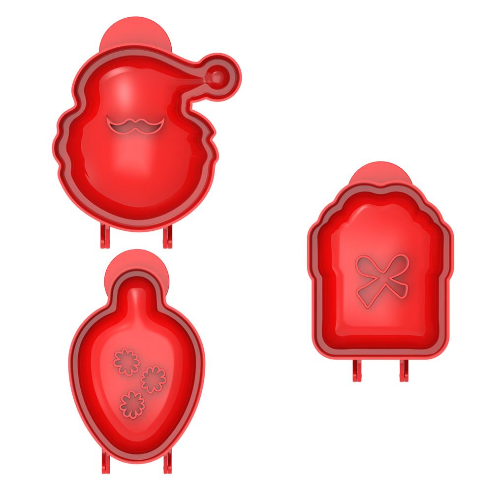 1/3 шт. Пресс для теста, формы для карманных пирогов, рождественская форма в виде коробки Санты, формы для ручных пирогов для вечеринки, потлака, формы для ручных пирогов, простые в использовании
