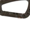 Small 3 Pcs Carabiner Clip with Spring-Loaded Gate for Hiking and Outdoors