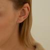 Серьги-кольца Lunne 14K Luna Cutting One-Touch (14-каратное золото) #Er19