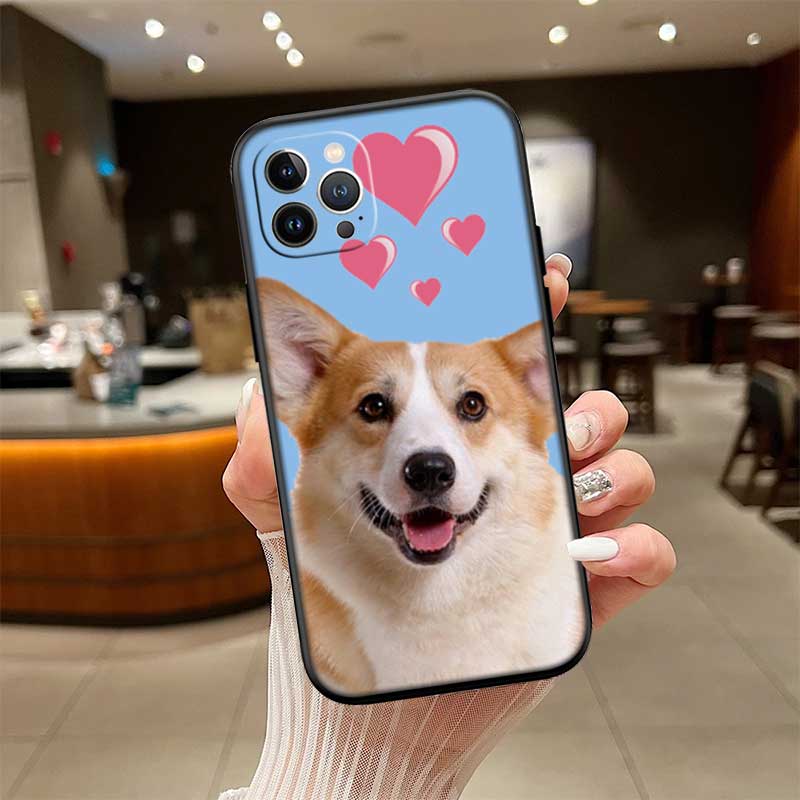 UP23 Cute Corgi dog Phone Case for Samsung Galaxy A11 A12 A13 A15 A52S A53 A55 A56 A70 A71 A72 A73 F06 F16 F56 S10 Plus S10e