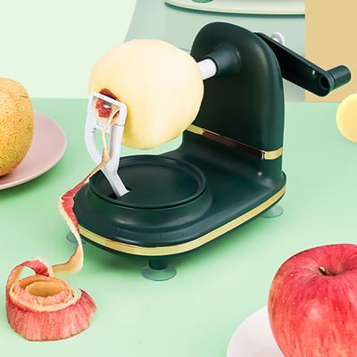 Овощечистка для груш, слайсер, Corer, присоска, нож для нарезки пилинга, эргономичная ручка, вращающаяся, простая в эксплуатации, кухонная утварь