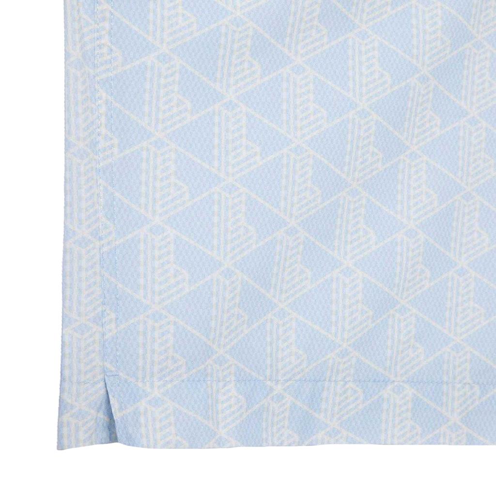 Lacoste Мужская рубашка с коротким рукавом свободного кроя