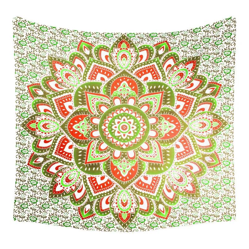 Indian Mandala Boho Wall Hanging Sandy Rug Camping Tent Travel Mattress Bohemian Sleeping Pad Tapestries
