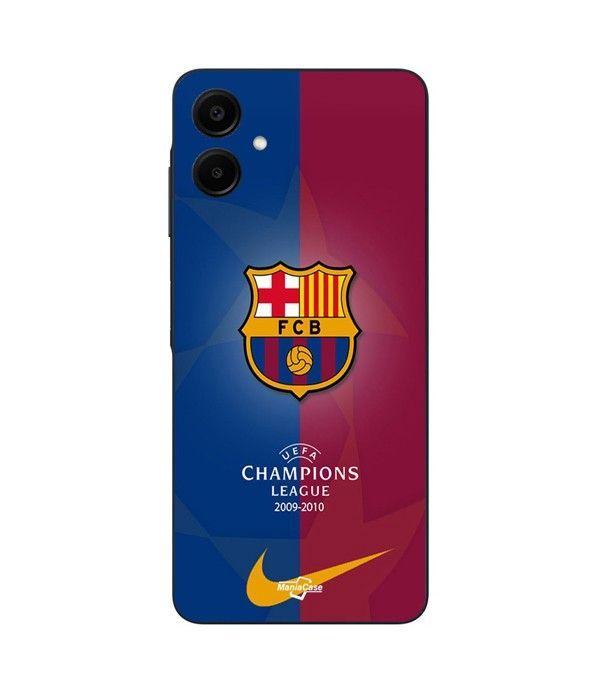 Coque pour Samsung Galaxy A06 barcelone fc real madrid champions league Maniacase