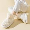 Women's Winter Warm Home Short Boots Fleece Lining Anti-slip Lightweight Indoor High Top Slippers Home Shoes Ankle Booties for Women House Shoes