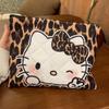 Kawaii Sanrio Hello Kitty Thicken Large Capacity Cosmetic Bags Cute Kt Cat Handbag Cartoon Large Capacity Makeup Storage Bag
