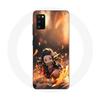 Чехол Maniacase для Samsung Galaxy A41 Demon Slayer Nezuko 3D art аниме Манга