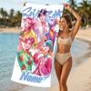 Customizable personalized beach towels KPOP Demon Hunters SAJA BOYS themed designs.Suitable for the beach, yoga, sports;ideal as beach accessories