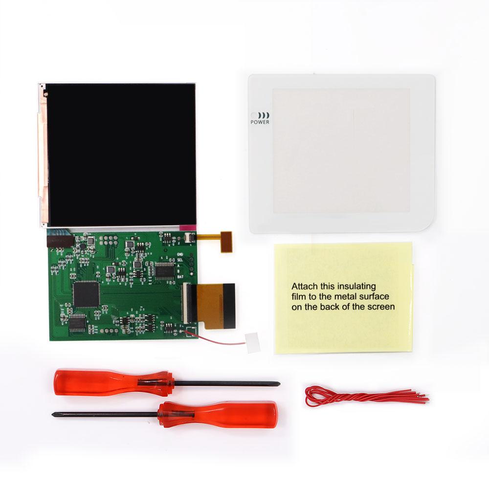 Hispeedido Для GBP IPS LCD Q5 Экран 8-цветный Ретро Пиксельный Экран Мод-комплекты Встроенный OSD может регулировать цвет для Gameboy Pocket