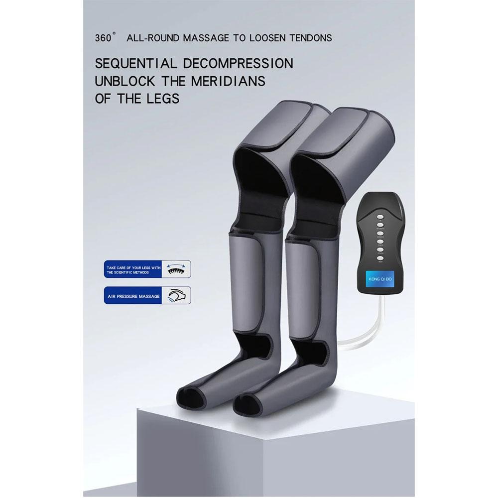 Массажные ботинки для ног, компрессионный компрессионный компрессионный массажер для ног, воздушный массажер для ног Airwace, уход за здоровьем ног, релаксация, прессотерапия