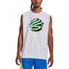 Under Armour Баскетбольная майка Карри мужская белая 1377307-100