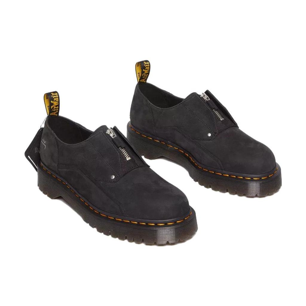 A-Cold-Wall* x Dr. Martens 1461 Bex Onyx Унисекс Кроссовки Черный Черный-Фрезерованный-Нубук 31369001