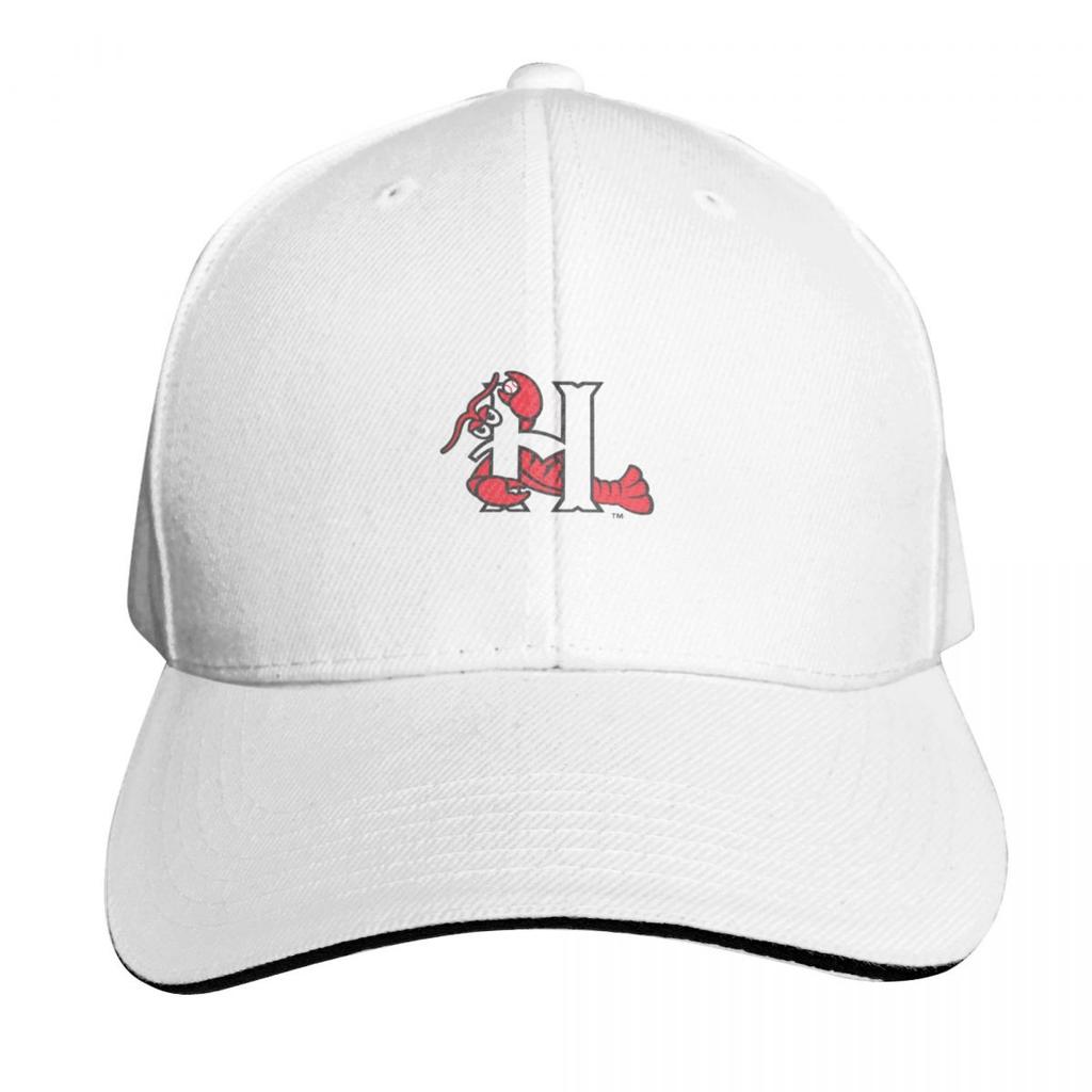 TheHickoryCrawdadsLogo Baseball Cap Beach Unique hats Horse Hat Rave Luxury Women Unisexs