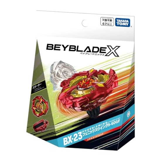 Стартовый набор BEYBLADE X BX-23 Phoenix Wing 9-60GF из металла