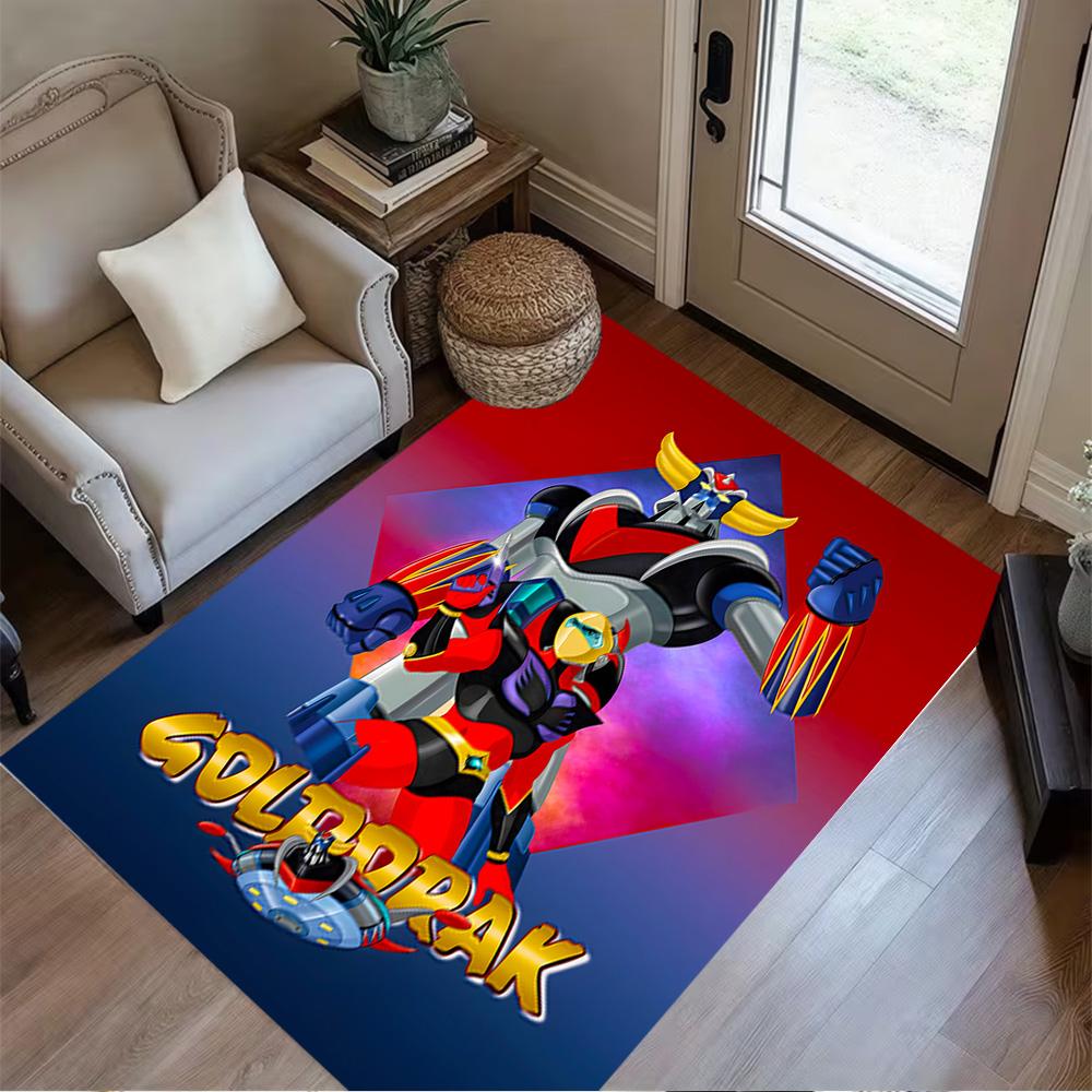 Robotic Hero Space. Floor Mat Perfect for Study room Hallway Balcony Entryway Antislip Carpet Anime Office Decor Perfect Birthday/Christmas Gift Idea