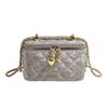 Fashionable versatile exquisite diamond handbag box bag for women, 2026 early spring new chain single-shoulder crossbody bag