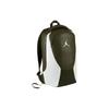 Fabric Basketball Bag Backpack Regular Unisex Olive Green White Jordan HA2464-334