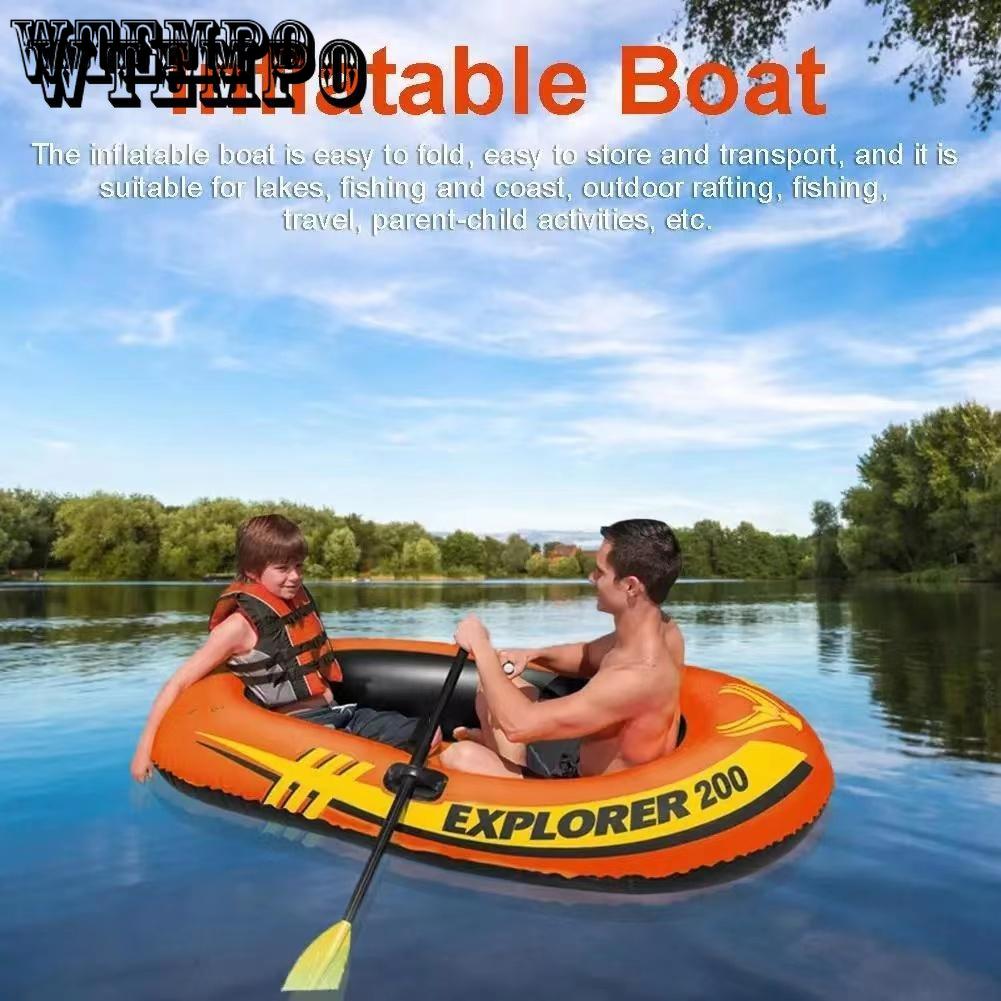 Лодка для приключений на 2 человека, надувная лодка, каяк, лодка для ручной гребли, рафтинга
