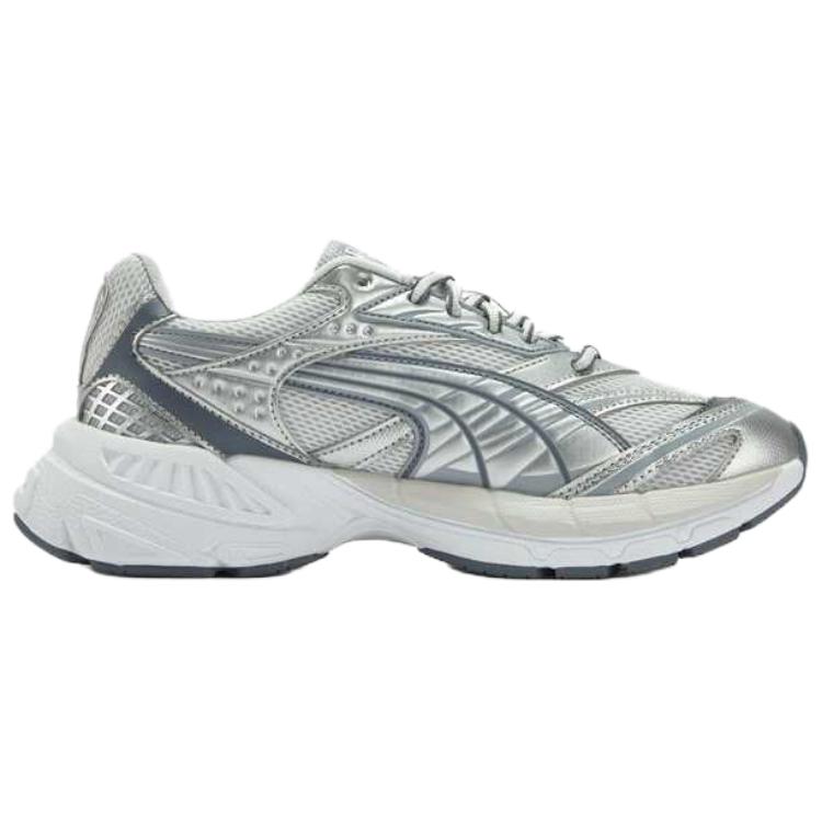Puma Velophasis Lite Comfortable Low-Top Lifestyle Sneakers Unisex Sneakers Gray Silver 406204-01