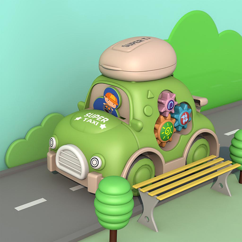 1Pc Baby Cartoon Toy Car Mini Vehicles Inertia Pull Back Cars Montessori Early Education Crawling Toys Car For Toddlers Boys