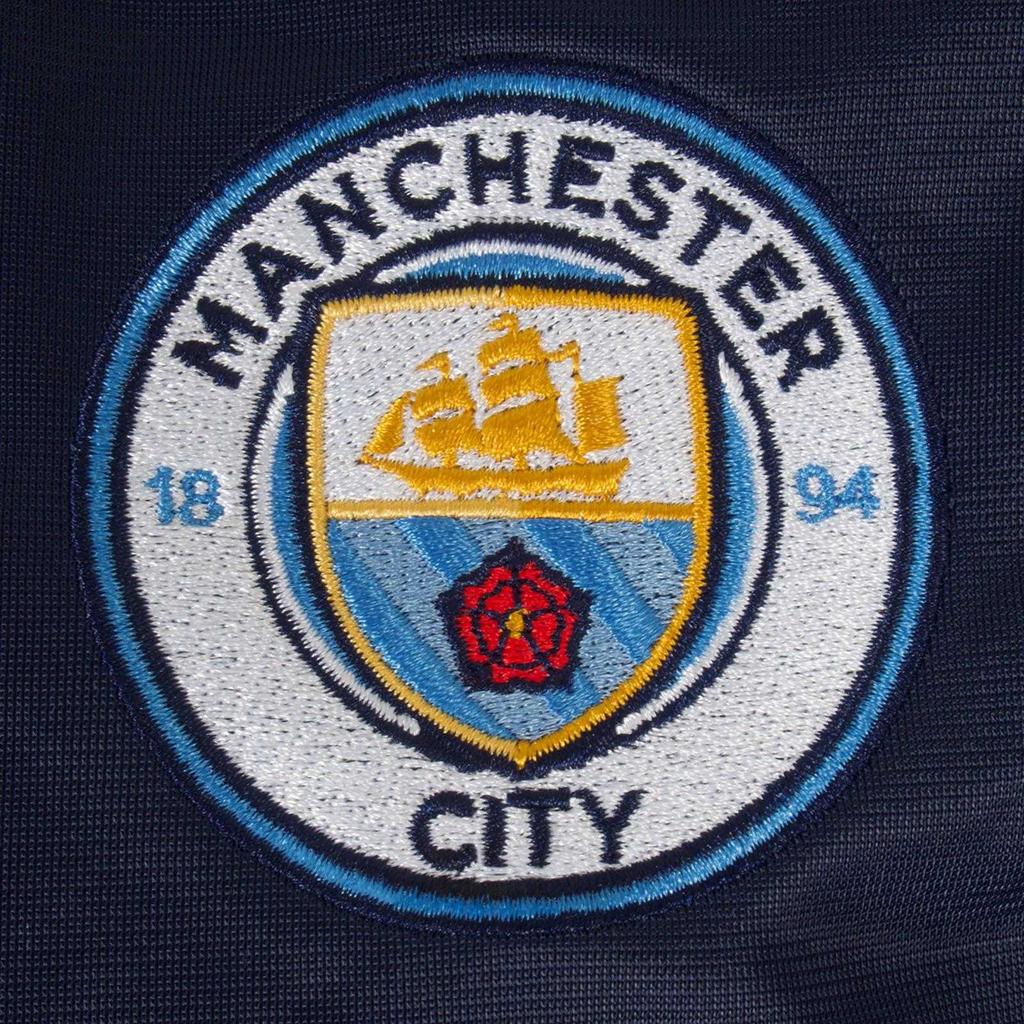 Manchester City FC Mens Retro Track Jacket