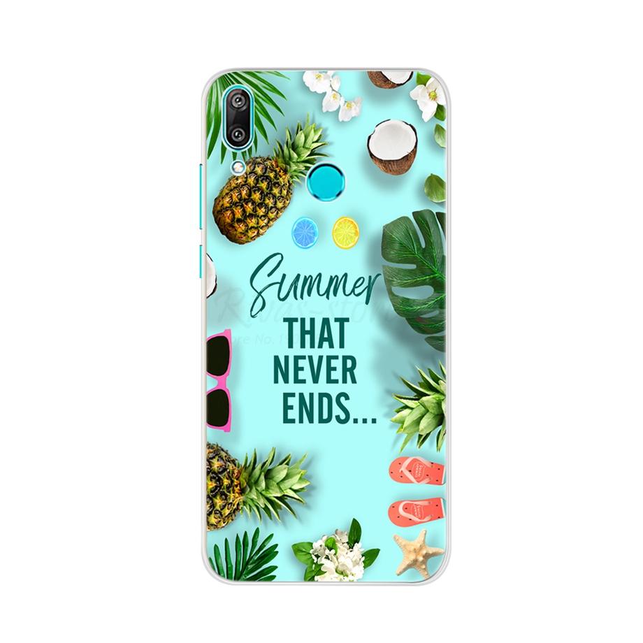 Чехол для Huawei Y7 2019 Силиконовый Мультяшный ТПУ Чехол для Телефона Для Huawei Y7 2019 DUB-LX1 DUB LX1 LX2 LX3 Y 7 Prime Pro 2019 Чехол