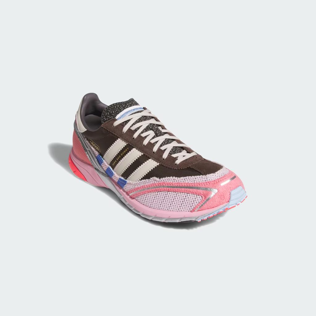 JP5997 Bad Bunny adidas Originals Adizero SL72 Коричневый Прозрачно-розовый Туманно-розовый (Мужской