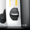 Для 2026 2025 Tesla Model Y Juniper Model 3 Защитная накладка на замок двери Carbon Edition Защелки замка двери Стопорная накладка Защита входа