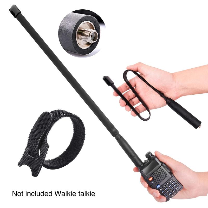 Тактическая антенна Cs Sma-Female для любительского радио, двухдиапазонная VHF UHF 144/430 МГц, складная, для рации Uv-21 Uv-5R K5