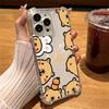 Capybara Cartoon Animal Phone Case For Samsung Galaxy S25 S24 S23 S22 S21 S20 Edge FE Ultra Plus 4G 5G Anti Fall Clear TPU Cover