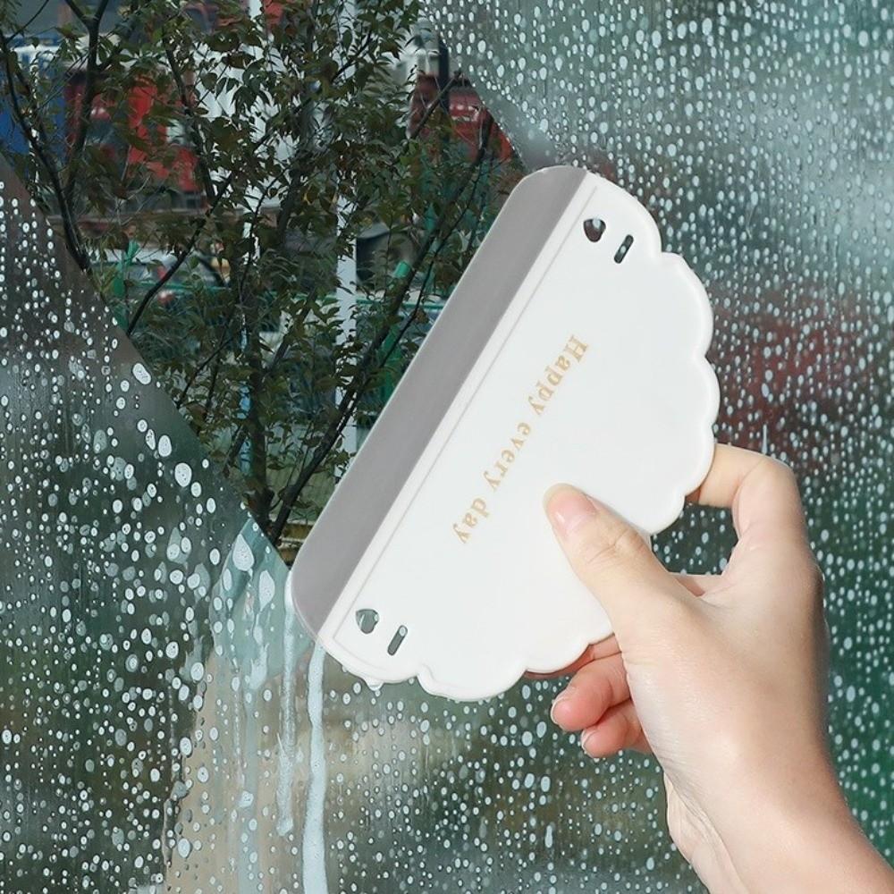 3 шт. Не царапающая силиконовая щетка-скребок для стекла Облако Форма Очиститель для зеркала в ванной Скребок для стекла Бытовой