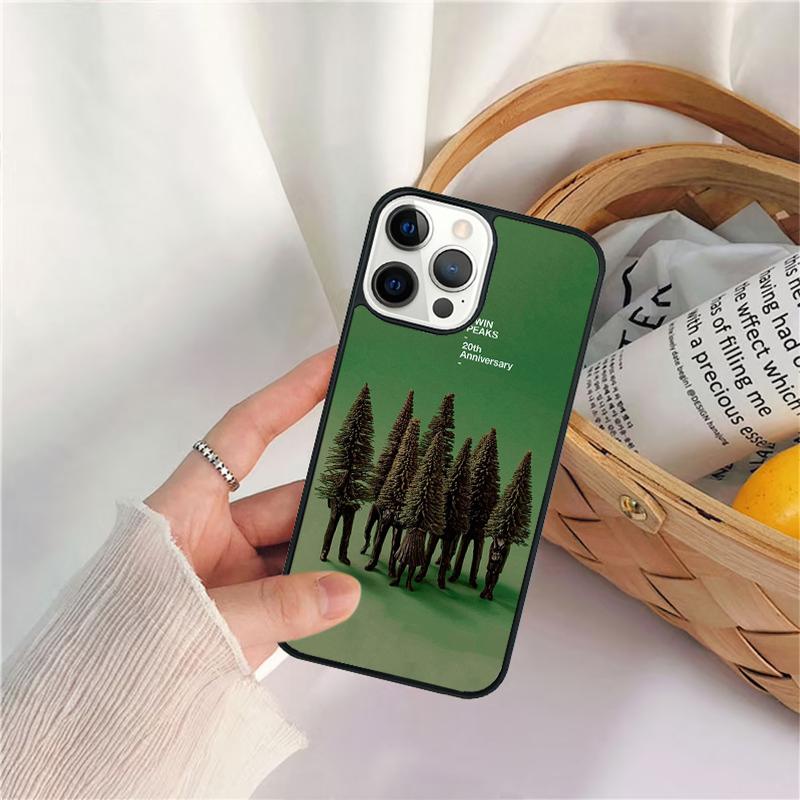 Welcome To Twin Peaks Phone Case For iPhone 17 Air 16 15 14 11 12 13 Pro MAX Plus coque Cover Shell