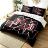 AC Milan 3pc Duvet Cover Set Simple Modern Bedding Set Wrinkle Resistant Soft Fabric All Season Use a perfect gift