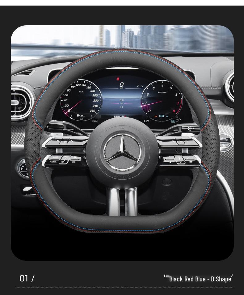 Чехол на руль Mercedes: Подходит для C260L, C350eL, E300L Sport, CLA220 AMG и C200L