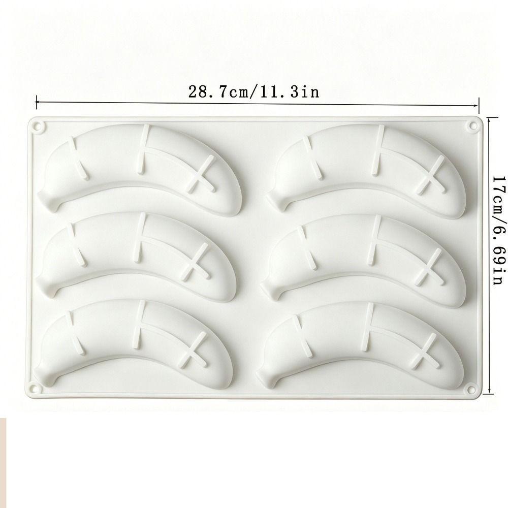 Banana Shaped Chocolate Mold Food Grade Silicone French Pastry Mold Baking Mold Pastry Making