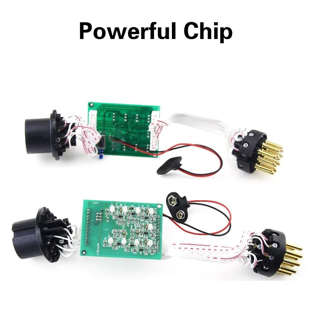 Тестер прицепа 12 В 7 13-контактный адаптер Диагностические инструменты Проверка проводки Тест-индикатор Вилка Розетка Автомобиль Грузовик Караван Аксессуары Универсальный