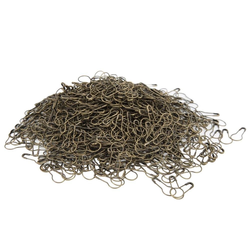 1000pcs Durable Construction Bulb Pins Metal Material Stitch Markers Safety Pins Craft Projects