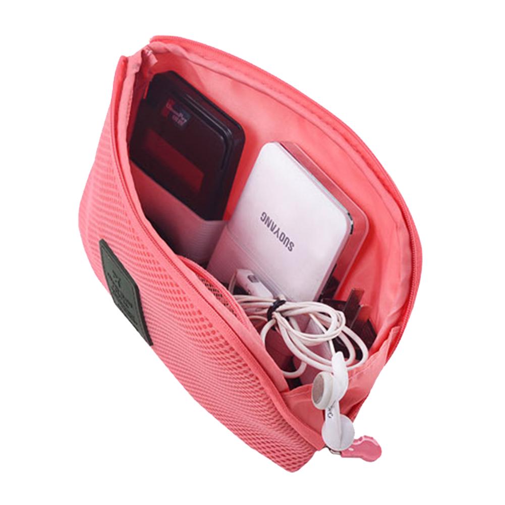 Shockproof Outdoor Travel Organizer Polyester Cable Holder Electronic Accessories Storage Case Camping Hiking Bag