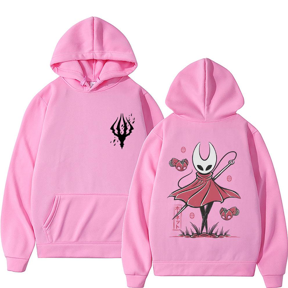 Game Hollow Knight Double Sided Graphic Hoodie Wo Fashion Oversized Streetwear Unisex Casual Vintage Pullover Hoodies
