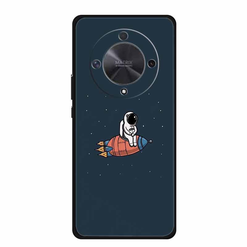 Подарочные чехлы для телефона Honor X9a Мягкий силиконовый задний чехол из ТПУ для Huawei Honor X9 X 9A Funda Honor X9b X 9 a b Coque Космонавт Луна
