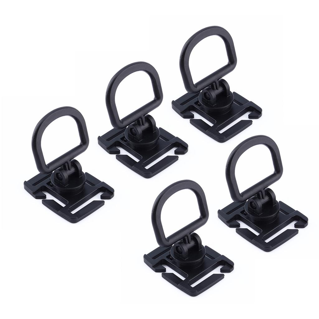 25 мм для Molle Military 360 градусов вращения D кольцо рюкзак поворотный DRing пряжка
