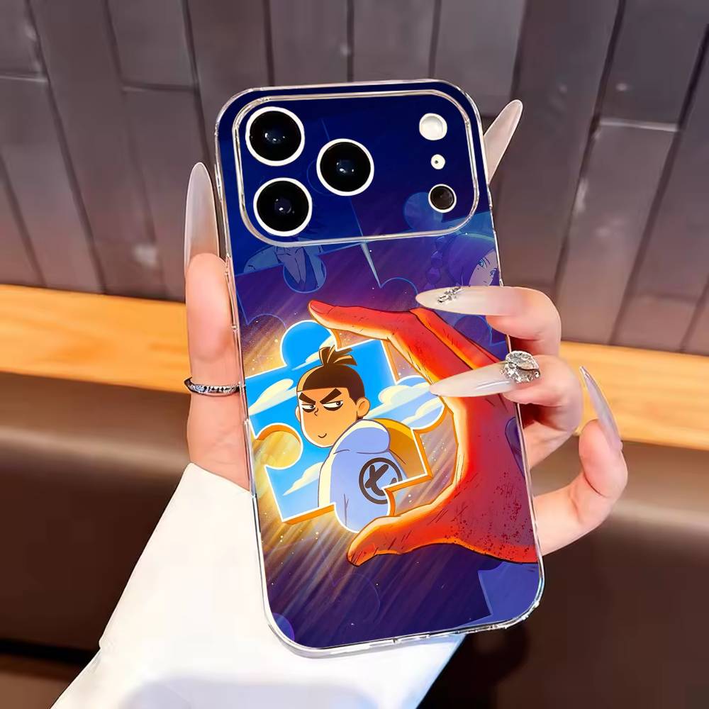 Scissor Seven Phone Case For iPhone17,16,15,14,13,12,11 Plus,Pro Max Soft Transparent Cover