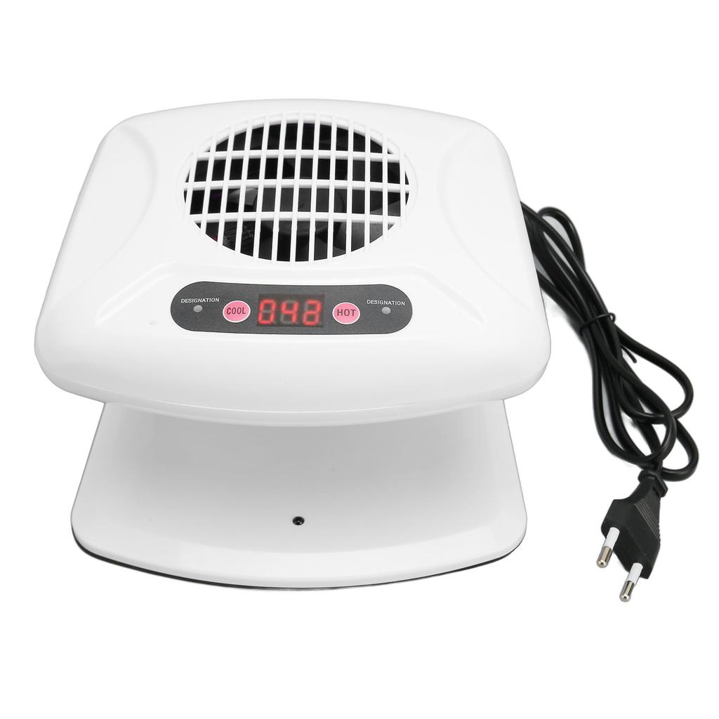 300W Hot & Cold Air Nail Art Dryer Single Hand Warm Cool Wind Nail Polish Drying Fan Automatic Infrared Sensor Manicure Cleaner
