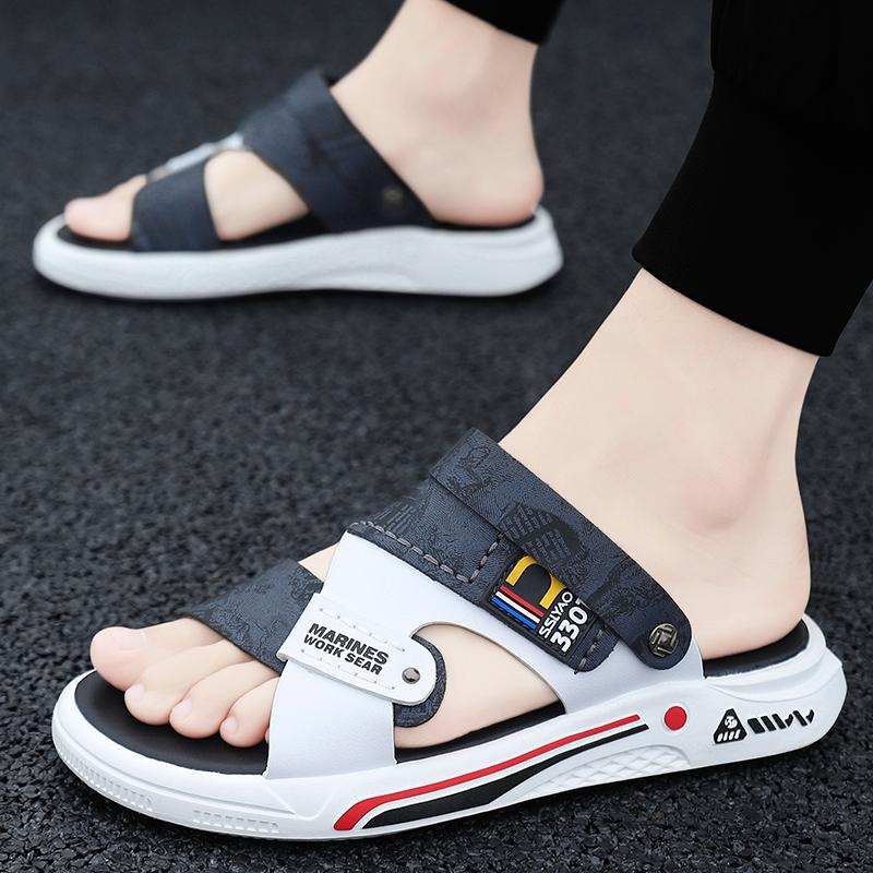 Men's Sandals 2024 Brand Designer Shoes Outdoor Beach Slippers for Men Casual Shoes High Quality Non Slip Loafers Man Slippers